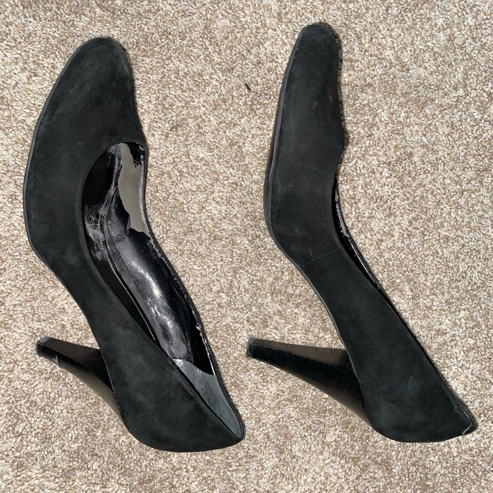 Well Worn Black Enzo Angiolini Heels